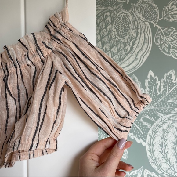 Bec & Bridge crop top with sleeves - Picture 1 of 4